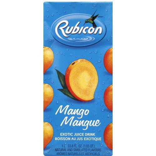 Rubicon Exotic Juice Drink 33.8oz Pack of 12