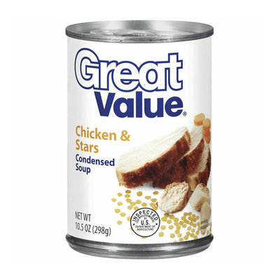 Great Value : Chicken & Stars Condensed Soup