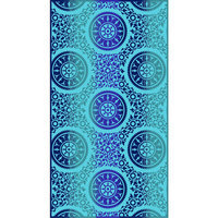 Better Homes and Gardens Oversized 40x72 Beach Towel - Suzani Blue