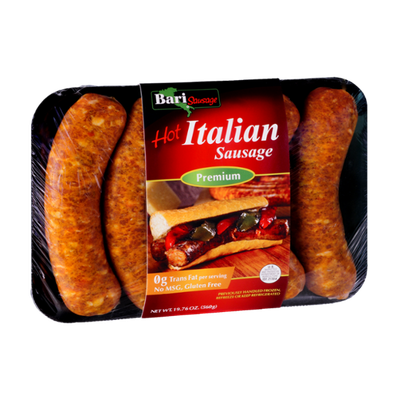 Bari Sausage Hot Italian Premium Sausage
