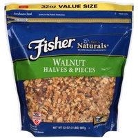 Generic Fisher Chef's Naturals Halves & Pieces Walnuts, 32 oz