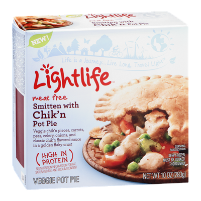 Lightlife Veggie Pot Pie Meat Free Smitten With Chik'n