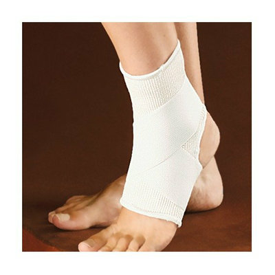 NYOrtho Slip-On Ankle Support in Cream