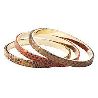a.v. max 3Pc Python Bangle Set