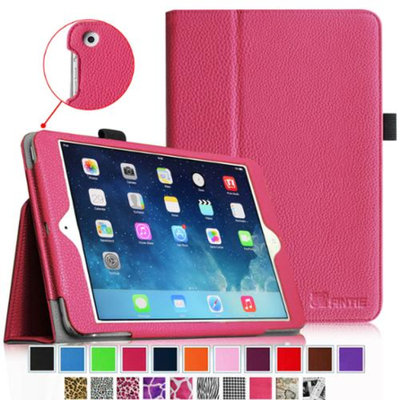 Fintie Folio Slim-Fit Case Cover for Apple iPad Mini 2 with Retina Display (2013) & Mini (2012), Magenta