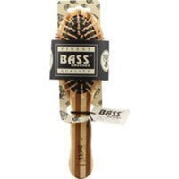 Brush - Large Oval Cushion Wood Bristles Wood Handle Bass Brushes 1 Brush
