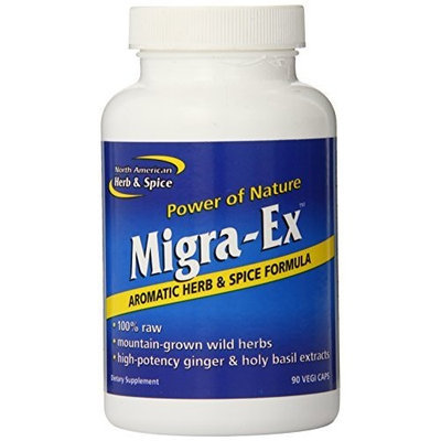 North American Herb & Spice North American Herb and Spice, Migra-ex Capsules, 90-Count