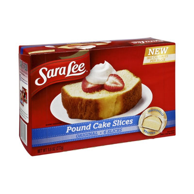 Sara Lee Original Pound Cake Slices - 6 CT