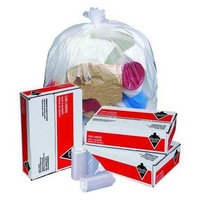TOUGH GUY 4KN32 Trash Bags,33 gal,12 micron, PK250