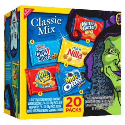NABISCO Classic Mix Cookies and Crackers Variety 20 pk