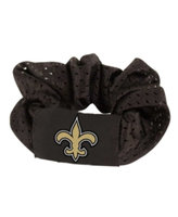 Football Fanatics Caseys 8669910005 New Orleans Saints Hair Twist Ponytail Holder