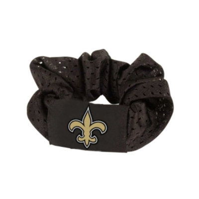 Football Fanatics Caseys 8669910005 New Orleans Saints Hair Twist Ponytail Holder