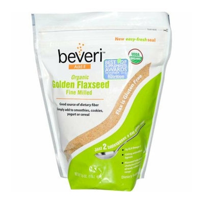 Beveri Nutritionals Beveri Organic Golden Flaxseed Fine Milled 16 oz