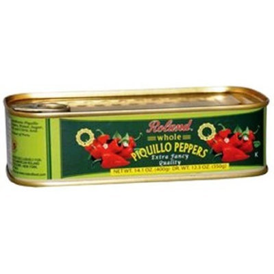 Roland Whole Piquillo Peppers, 14.1-Ounce Cans (Pack of 4)