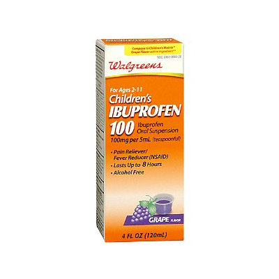 Walgreens Children's Ibuprofen 100 Oral Suspension