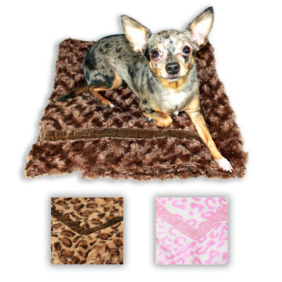 Hip Doggie Super Soft Mink Fur Trundle Blankets