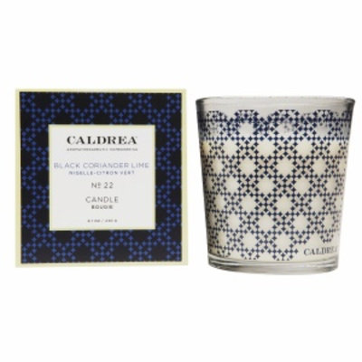 Caldrea Fragranced Candle, No 22 Black Coriander Lime, 8.1 oz
