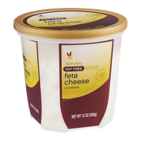 Ahold Feta Cheese Fat Free Crumbled