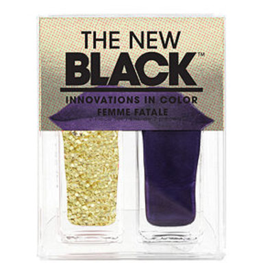 The New Black Femme Fatale 2-piece Nail Lacquer Set