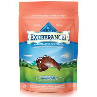 THE BLUE BUFFALO CO. BLUE™ Exuberance! Natural Jerky Dog Treats