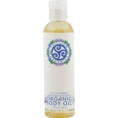 Trillium Organics Lavender Geranium Calming Ogbody Body Oil 4 oz