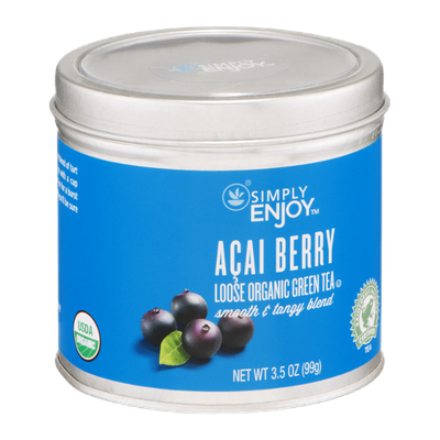 Simply Enjoy Acai Berry Loose Organic Green Tea