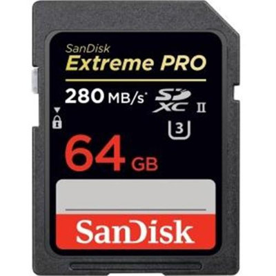 SanDisk Sandisk Extreme Pro 64 GB Secure Digital Extended Capacity (SDXC)