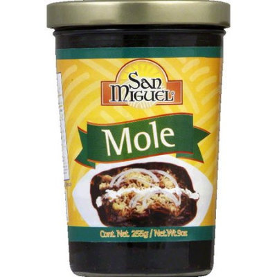 KeHe Distributors 604593 SAN MIGUEL MOLE RED PASTE JAR - Case of 12 - 9 OZ