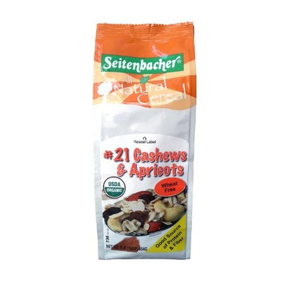 Seitenbacher Muesli #21 Cashews & Apricots, 16-Ounce Bags (Pack of 3)