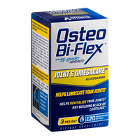 Osteo Bi-Flex with 5-Loxin Advanced Joint & Omegacare Glucosamine Rapid Release Softgels - 120 CT