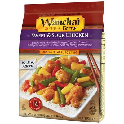 Wanchai Ferry Sweet & Sour Chicken Complete Meal for Two, 24 oz
