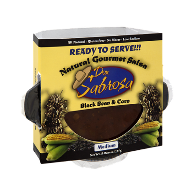 Don Sabrosa Black Bean & Corn Natural Gourmet Salsa