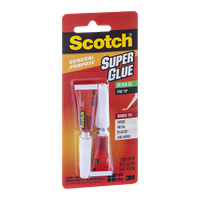 Scotch Super Glue No Run Gel - 2 CT