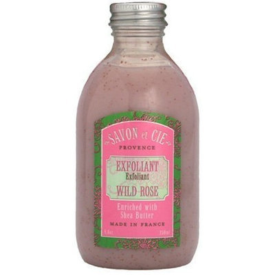 Savon et Cie Exfoliant, Wild Rose, 8.4 oz (250 ml) (Pack of 2)