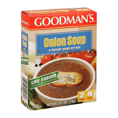 Goodman's Low Sodium Onion Soup & Dip Mix