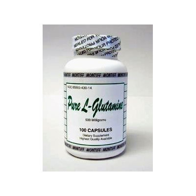 Pure L-Glutamine 500 mg 100 caps by Montiff