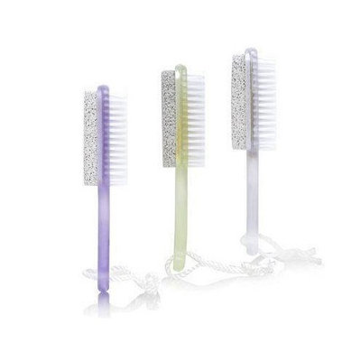 Spa Sister Pumice Nail Foot Brush for Baby Soft Feet Assorted Color Misc.