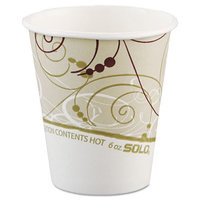 Solo Paper Hot Cups, 6 oz.