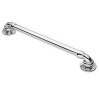 Moen YG4724CHP Monticello/Decorator 24-Inch Grab Bar, Chrome