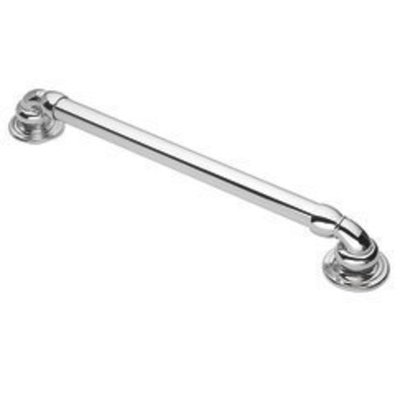 Moen YG4724CHP Monticello/Decorator 24-Inch Grab Bar, Chrome