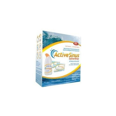 Respitouch ActiveSinus Nasal Saline Rinse - Irrigator + 60 Saline Packets - SS400