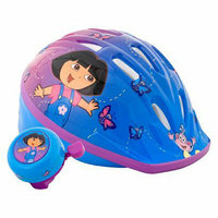 Schwinn Toddler Dora Microshell Helmet With bell - Purple