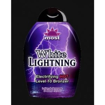 Most Products White Lightning Electrifying Hot Level 10 Bronzer 13.5 Oz