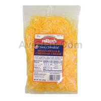 Miller's Fancy Shredded Mozzarella & Cheddar Cheese 8 oz