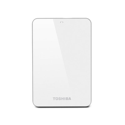 Toshiba Canvio Connect 1TB Portable External Hard Drive, White