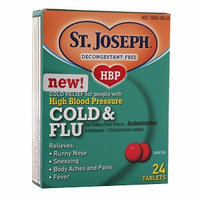 St. Joseph High Blood Pressure Cold & Flu Tablets