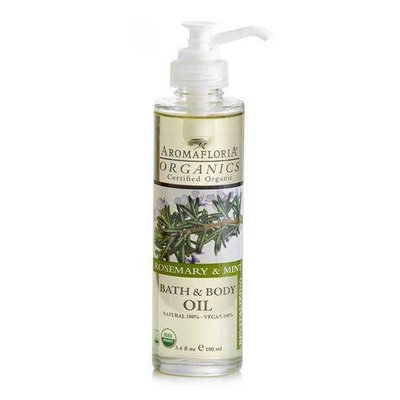 ORGANICS by Aromafloria: ROSEMARY & MINT BATH & BODY OIL 3.4 OZ