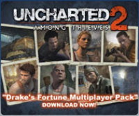 Uncharted 2: Among Thieves Drake's Fortune Multiplayer Map Pack DLC (Playstation 3)