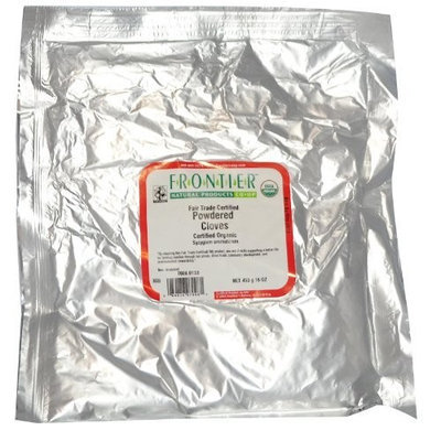 Frontier Natural Foods Frontier Herbs Spices and Seasonings Cloves Powder Organic Fair Trade Certified -- 16 oz