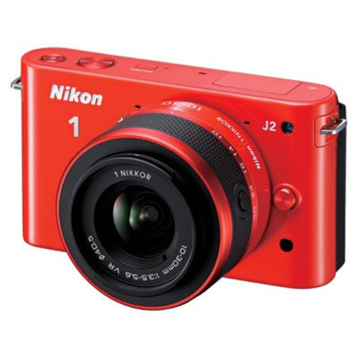 Nikon 1 J2 10.1MP Digital Camera with 10-30mm and 30-110mm Lens Kit -